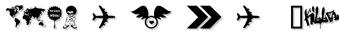 the B.O.M.B. (Best Of Magurno Brushes) font